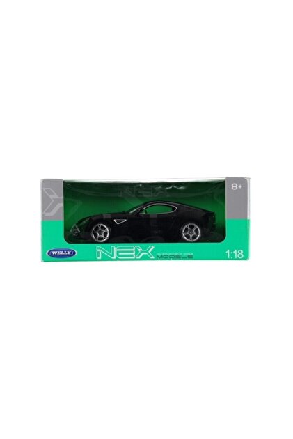 Alfa 1/18 Romeo 8c Competızıone Welly Dıecat Model Araba Siyah Alfa 1/18 Romeo 8c Competızıone Welly Dıecat Model Araba Siyah