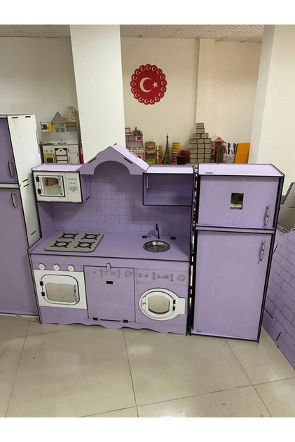 Yeni Tasarım Ahşap Mutfak 120x100x40