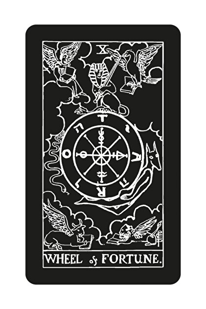 Ekorp Kitap Black Tarot English Edition - 78 Cards and The