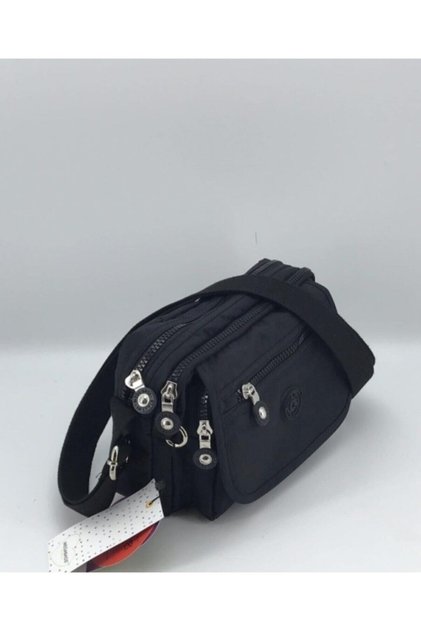 Mega Women's Black Waterproof Crossbody Bag