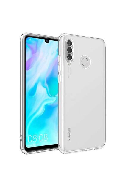 ZM STORE Huawei P30 Lite Kılıf Zore Kamera Korumalı Yumuşak Süper