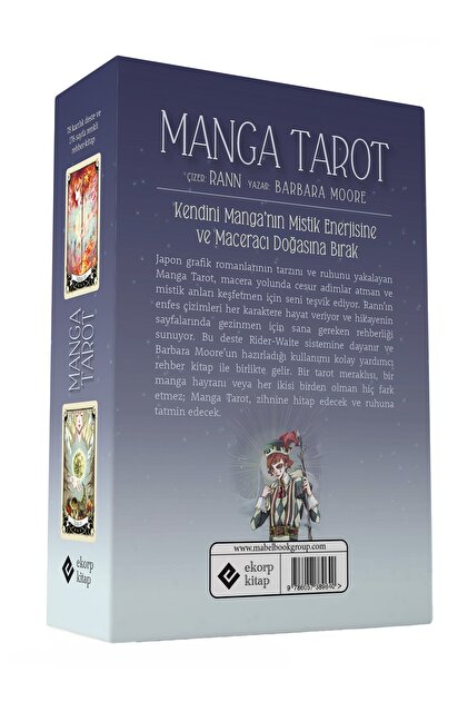Ekorp Kitap Manga Tarot Takımı - 78 Kartlık Deste Ve Rehber Kitap