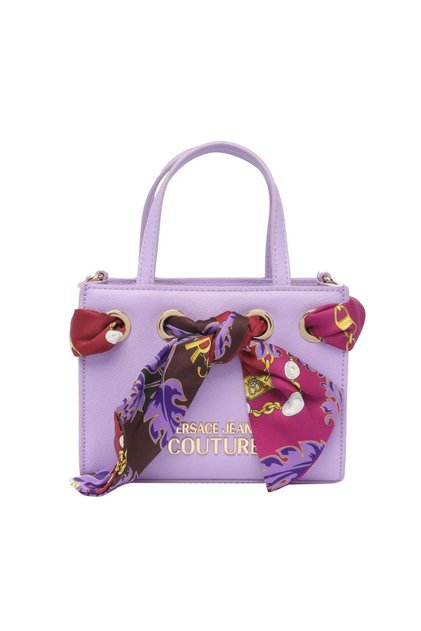 Women's Brand Logo Detailed Zipped Multi-Pocket Lilac Shoulder Bag 75VA4BAA ZS467-320