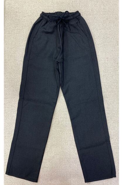 WAIST COMPLETE ELASTIC FABRIC SCHOOL PANT