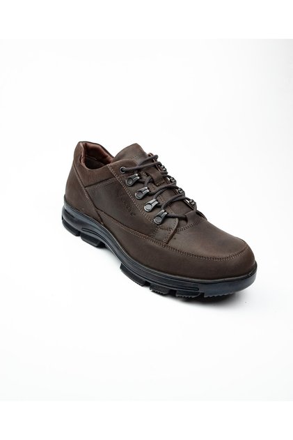 4338 Brown Leather Men's Casual Shoes