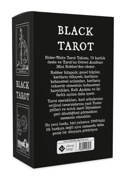 Ekorp Kitap Black Tarot - 78 Kartlık Deste ve Tarot'un Görsel