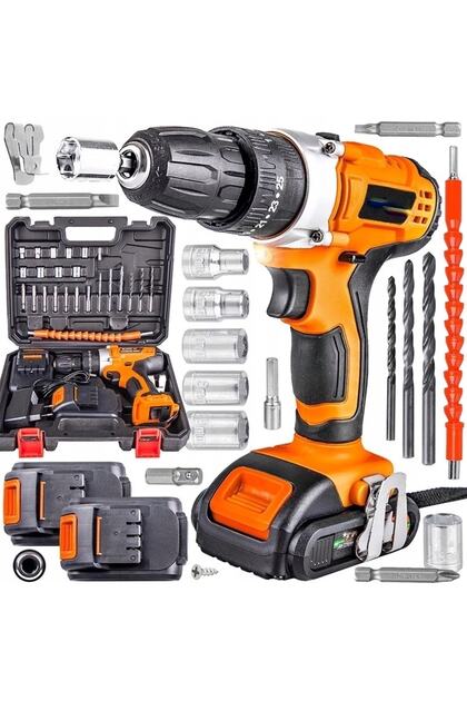 SCHUTZENGER German Technology 88Vf Şarjlı Darbeli Matkap Vidalama