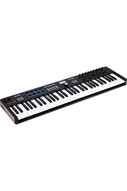 ARTURIA KeyLab Essential 61 mk3: Siyah | 3.Nesil Akıllı MIDI