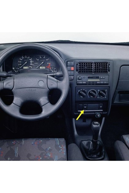 Vw Polo Classic 1996-1999 Sol Ön Kapı Cam Açma Düğmesi Tuşu 191959855