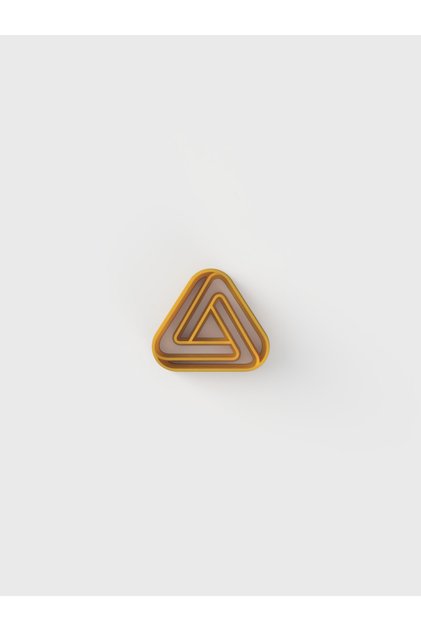 Triangle Pattern Cutter - Polymer Clay Mold - Polymer Clay Cutter - Dough Cutter - Earring Cutter
