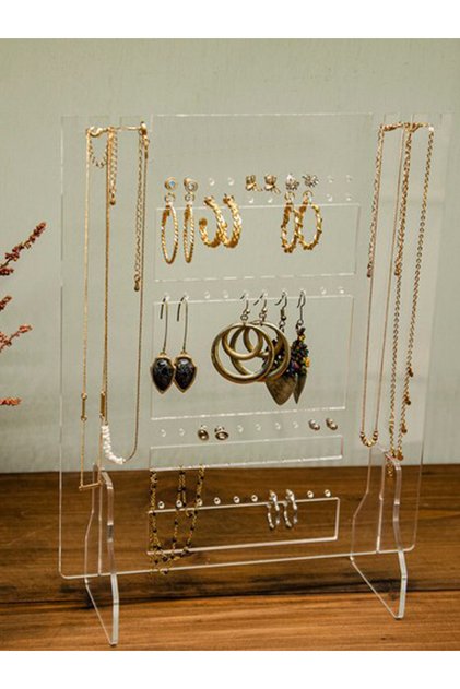 Pleksi Kolye Küpe Organizeri,çok Şık Takı Standı,kolye Standı,teşir Standı,hal Hal Organizeri