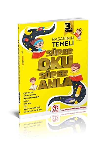 Model Eğitim Yayınları 3. Sınıf Süper Oku Süper Anla - Fiyatı