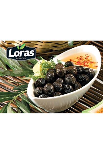 loras zeytin Loras Gemlik Siyah Zeytin Teneke Süper 2.000 Gr (291