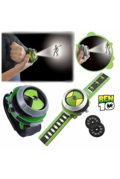 Ben 10 Omnitrix Işıklı Oyuncak Figür Ben Ten Çocuk Kol Saati