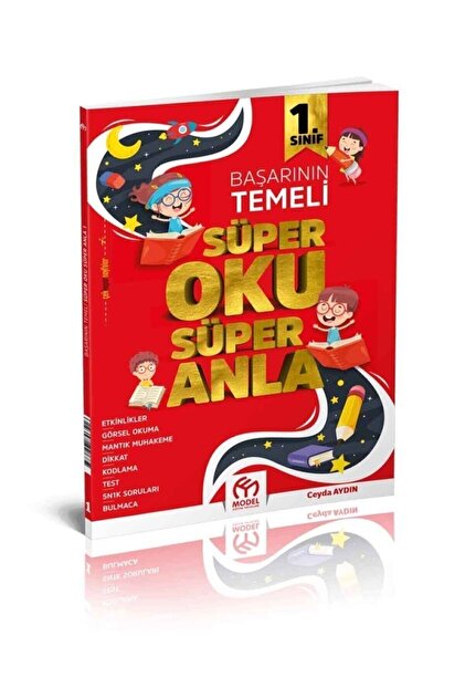 Model Eğitim Yayınları 1.sınıf Süper Oku Süper Anla - Fiyatı
