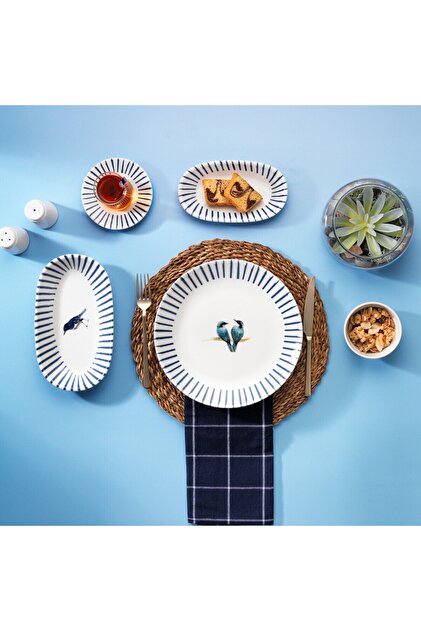 Schafer Charlotte Kahvaltı Takımı-32 Parça-Mavi - Fiyatı, Yorumları