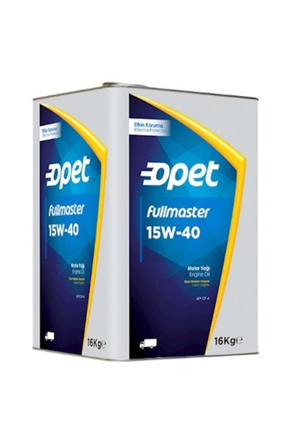 Fullmaster 15w40 16 Kg Teneke Motor Yağı