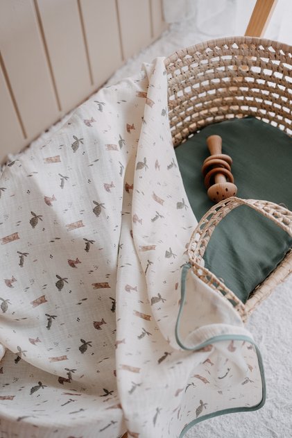 Muslin Blanket| Woodland