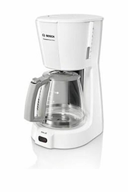 Bosch Tka3a031 Kahve Makinası - 10 Fincan Ana Renk: Beyaz, İkincil Renk: Açık Gri - 1