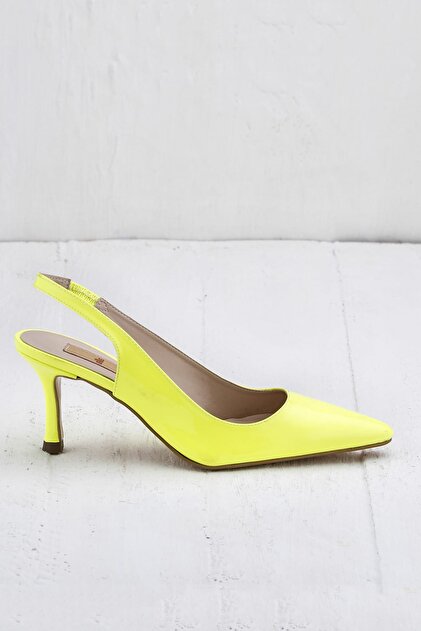 Elle Shoes MYELENE Sarı Fosfor Kadın Ayakkabı - 4