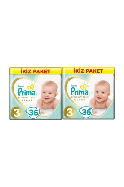 Prima Bebek Bezi Premium Care 3 Beden 72 Adet - 1