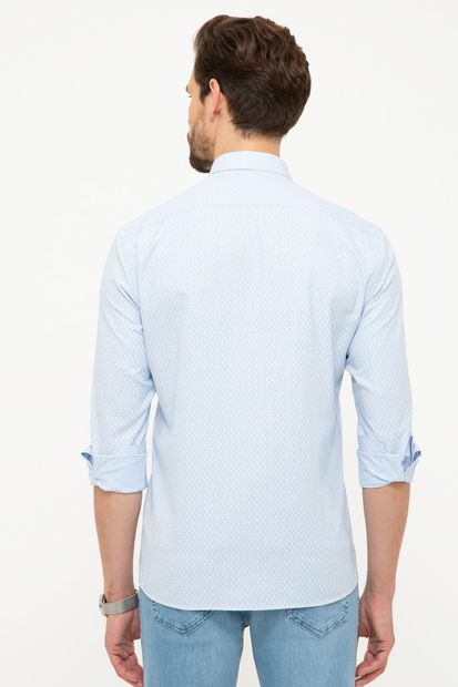 Pierre Cardin Açık Mavi Slim Fit Gömlek - 3