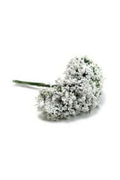 miray süs Cipso Çiçek Beyaz 600 Adet - 2