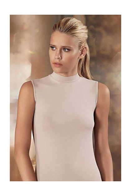 Pack of 3 Lycra Sleeveless Turtleneck Women's Athlete