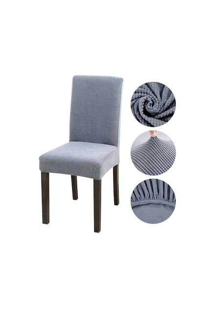 Chair Cover Lycra Ptikare Pattern Elastic (1 Pc) Chair Cover