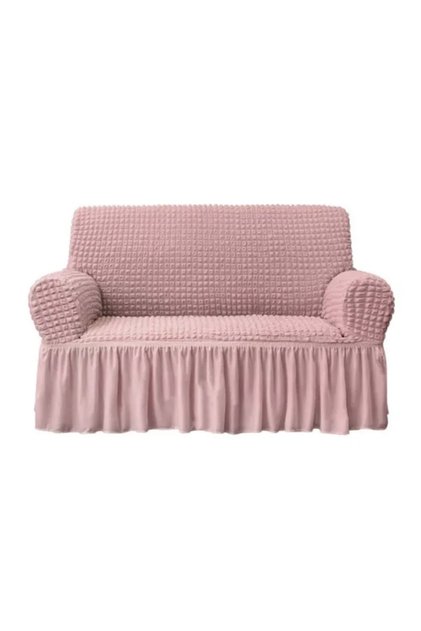 Bürümcük Lycra Flexible Washable (1 Piece) Two-Seat Sofa Cover