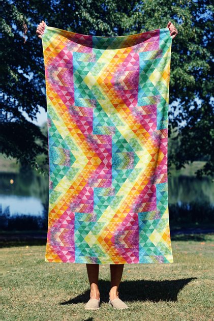 Mikrofiber Plaj Havlusu - Hafif ve Hızlı Kuruyan 75x130 Cm