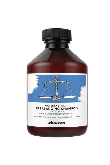Rebalancing İnce&Yağlı Saç Derisi için Sebum Dengeleyici 5.5pH Şampuan 1000 ml ECBeauty!W549