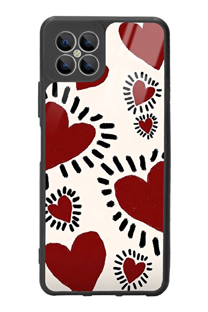 Spoyi Omix X600 White lucky panda Tasarımlı Glossy Telefon Kılıfı