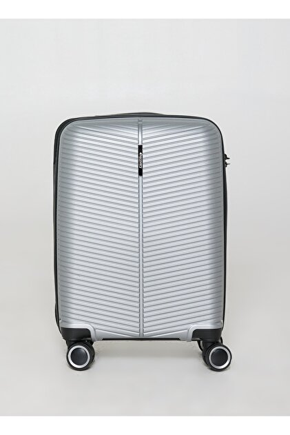 【新品未使用】Daines & Hathaway 黒 ケース Discovery Expedition Gümüş Unisex 53x33x20 Kabin Çekçekli Sert