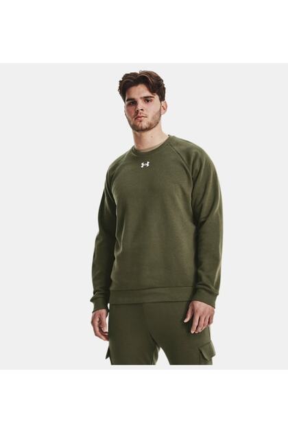 Erkek UA Rival Fleece Bisiklet Yaka 1379755-390