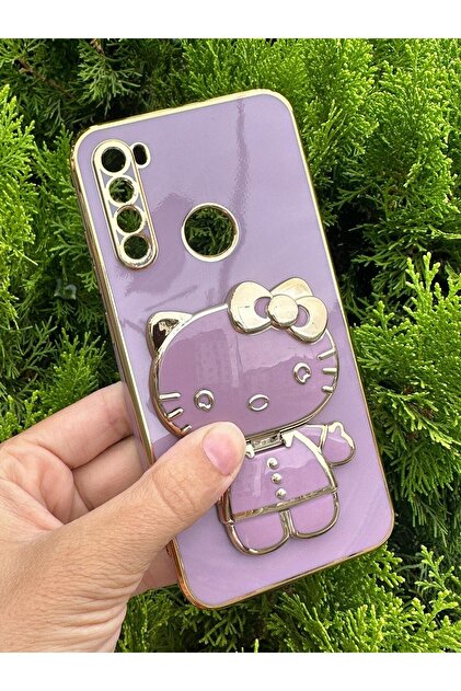 Aksesuarda Moda Redmi Note 8 Uyumlu Hello Kitty Stand Aparatlı