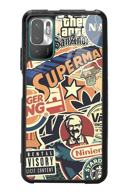 Xiaomi Redmi Note 10 5g Retro Brand Design Compatible Phone Case