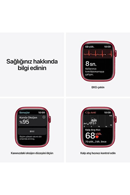 Apple Watch Series 7 [GPS + Cellular 45 mm] Akıllı Saat, PRODUCT