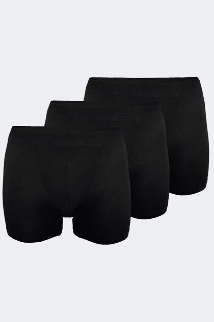Men's Black 3 Pack Micro Modal Boxer 909