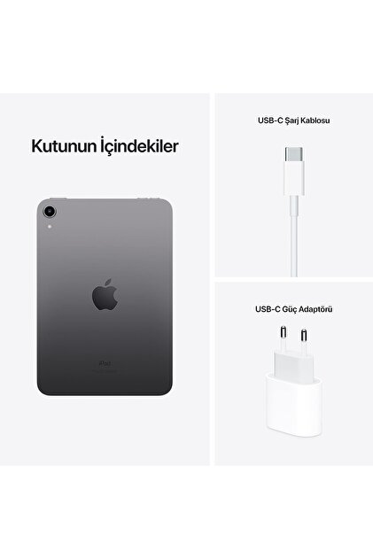 Apple iPad Mini 6. Nesil 256 GB 8.3