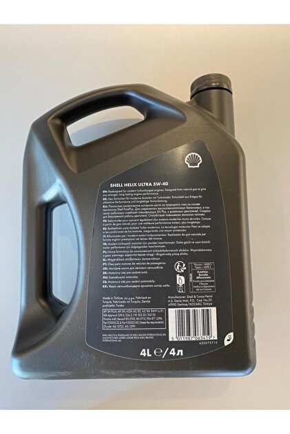 Shell Helix Ultra 5w-40 - 4 Litre 2023 Üretim - Fiyatı, Yorumları