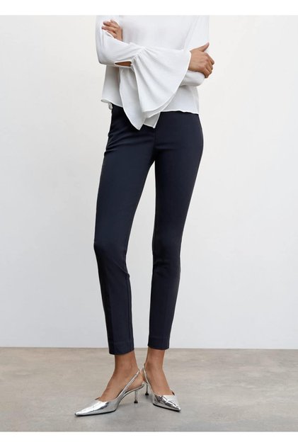 Cropped Skinny Pantolon