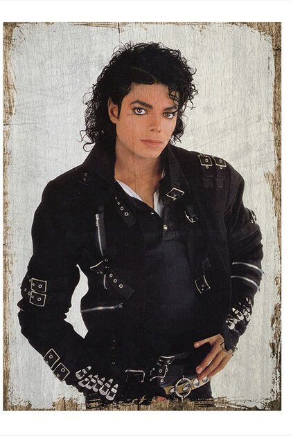 512 STORE Michael Jackson The King Albüm Kapak Poster 30x42