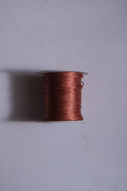 1 Mm 50 Meters Copper Color Thin Parachute String Macrame Bracelet String Necklace Jewelry Design Rosary String