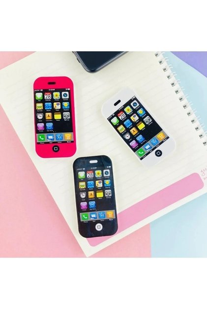Mini Telefon Silgi 3 Adet