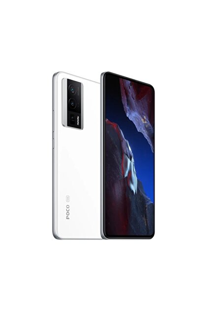 POCO F5 Pro 5G 本体 ホワイト グッズセット POCO F5 Pro 512 GB 12 GB RAM Beyaz Cep Telefonu (Xiaomi Türkiye