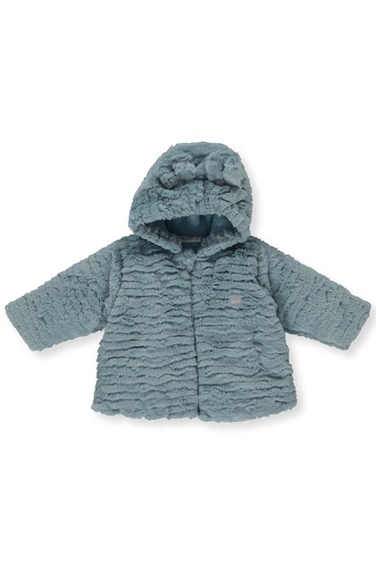 TOSCANA ELYAFLI KAPŞONLU MONT (BABY SHEEP)K4158