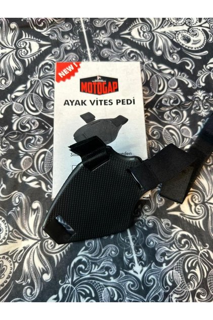 MOTOSİKLET AYAK VİTES PEDİ AYAKKABI KORUYUCU