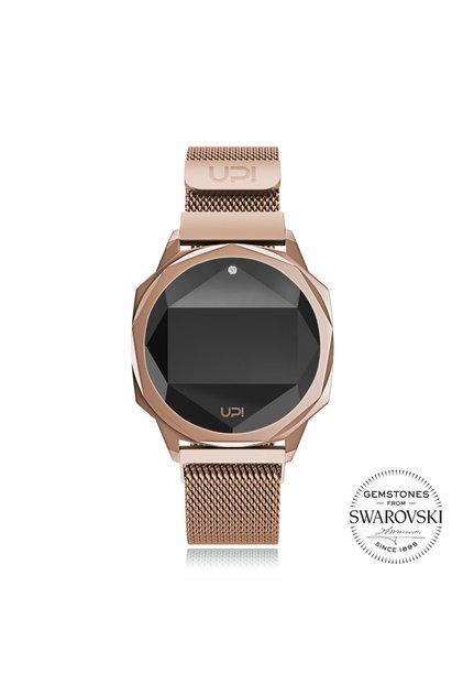 UPWATCH ICON BIG ROSE GOLD SWAN TOPAZ +