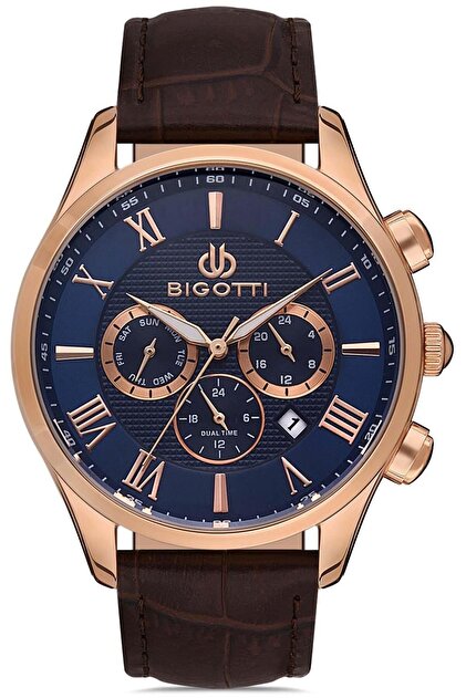 Bigotti BİGOTTİ DUAL TİME (İKİNCİ AYRI SAAT KADRANDA ) ŞIK AKTİF